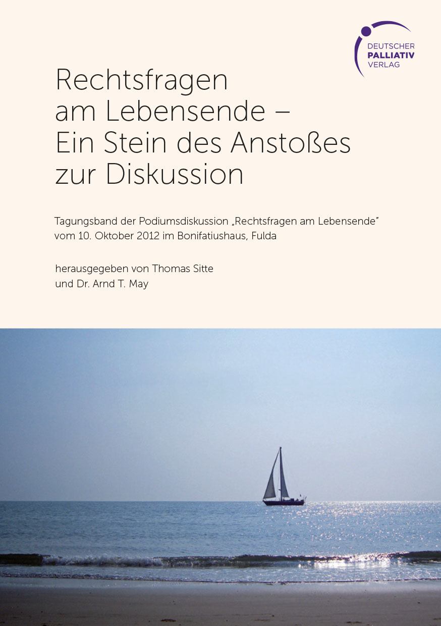 Buch Rechtsfragen am Lebensende, Recht, Selbstbestimmung Deutscher Palliativverlag